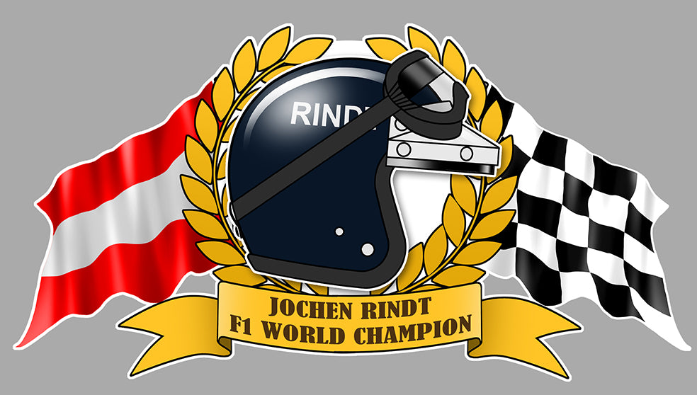 STICKER JOCHEN RINDT - HA167