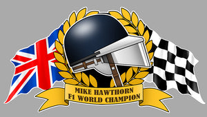STICKER MIKE HAWTHORN - HA169