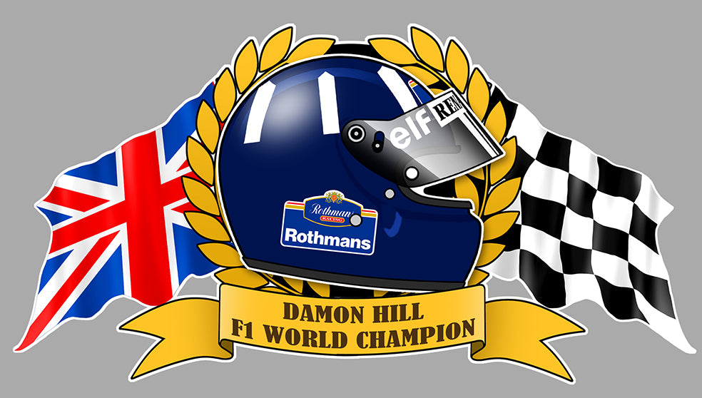 STICKER DAMON HILL - HA172