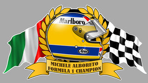 STICKER MICHELE ALBORETO - HA174