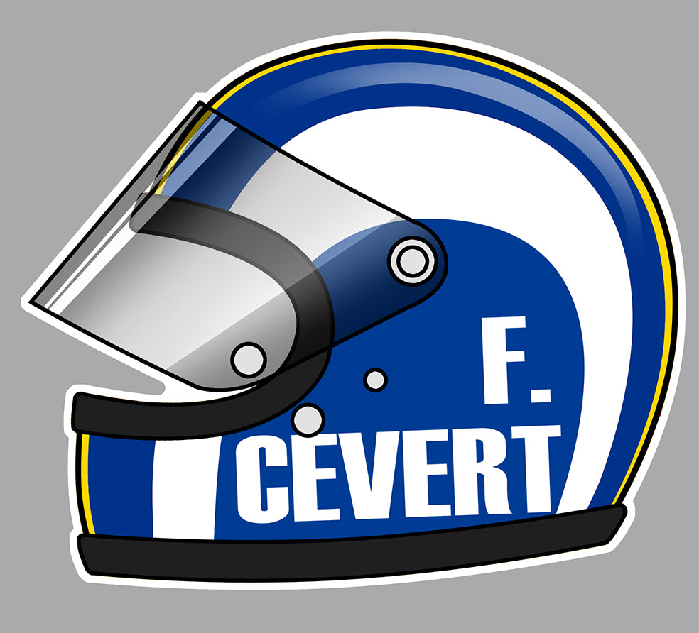 STICKER FRANCOIS CEVERT - HA195