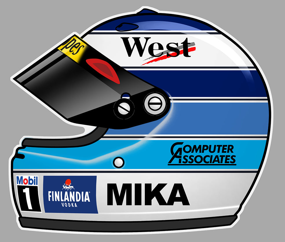 STICKER MIKA HAKKINEN - HA196