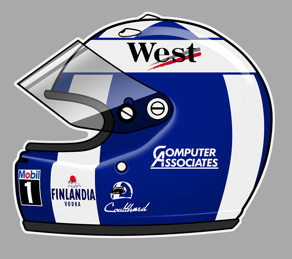 STICKER DAVID COULTHARD - HA199