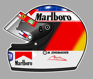 STICKER MICHAEL SCHUMACHER - HA205