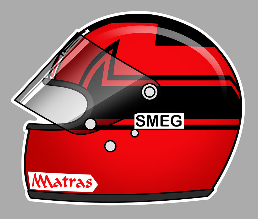 STICKER GILLES VILLENEUVE - HA212