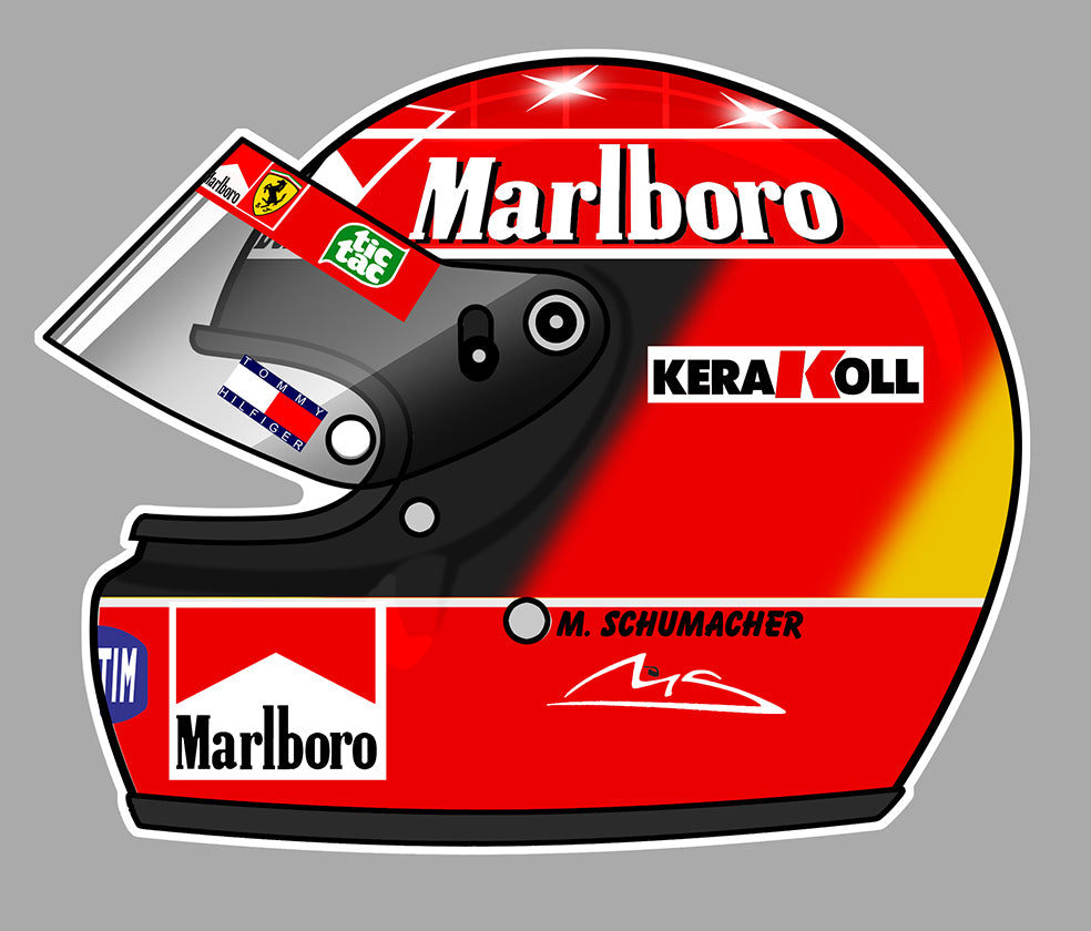 STICKER MICHAEL SCHUMACHER - HA213