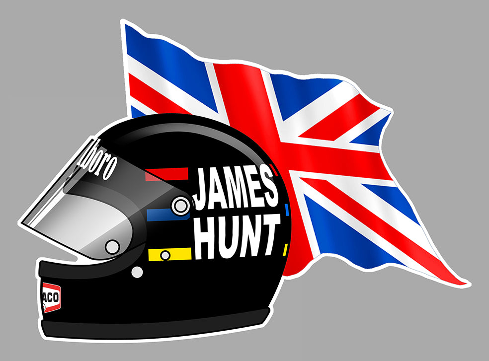 STICKER JAMES HUNT - HA217