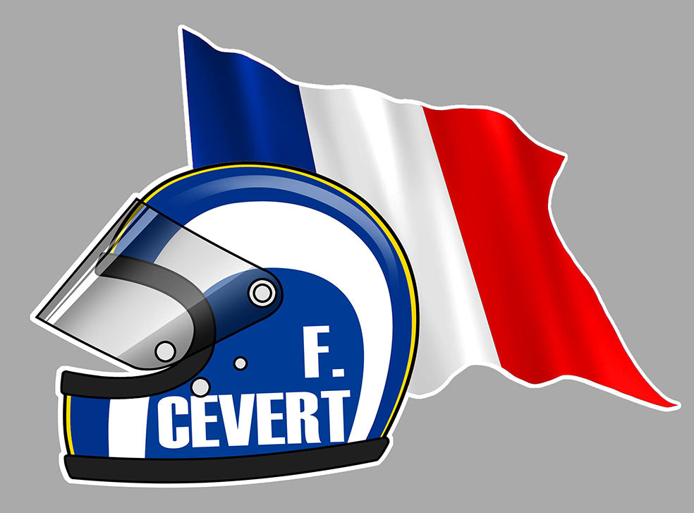 STICKER FRANCOIS CEVERT - HA222