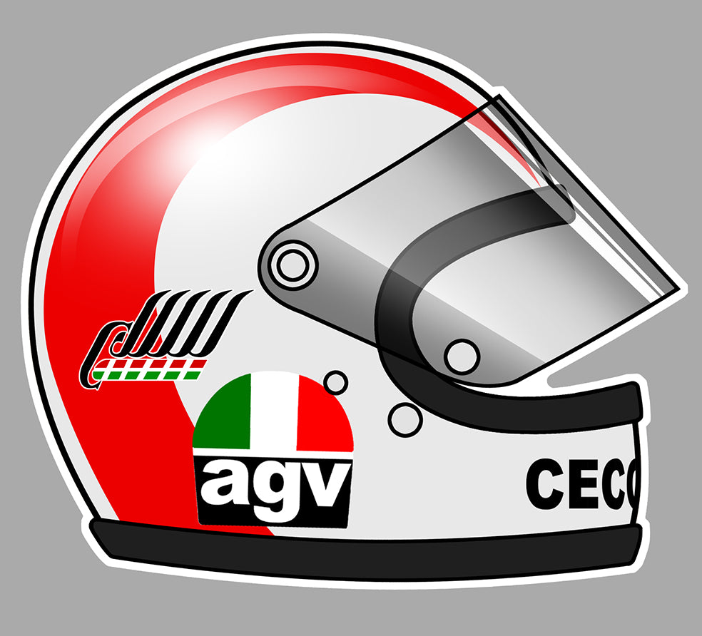 STICKER CONTINENTAL CIRCUS CECOTTO - HA235