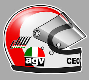 STICKER CONTINENTAL CIRCUS CECOTTO - HA235