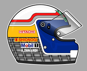 STICKER ALESSANDRO ZANARDI - HB016