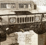 ART PRINT "DA VINCI" - HUMMER H1 - Ref : DV025