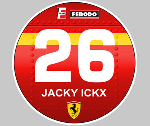 STICKER JACKY ICKX - IA004