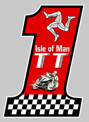 STICKER TT ISLE OF MAN - IA022