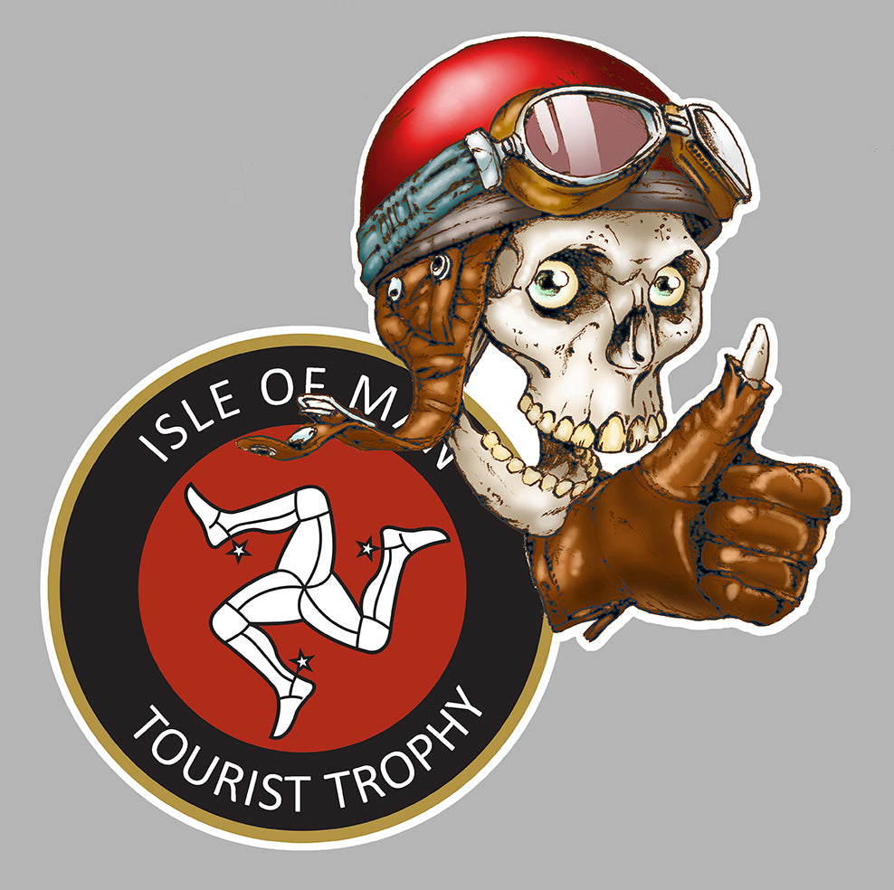STICKER TT ISLE OF MAN - IA050D