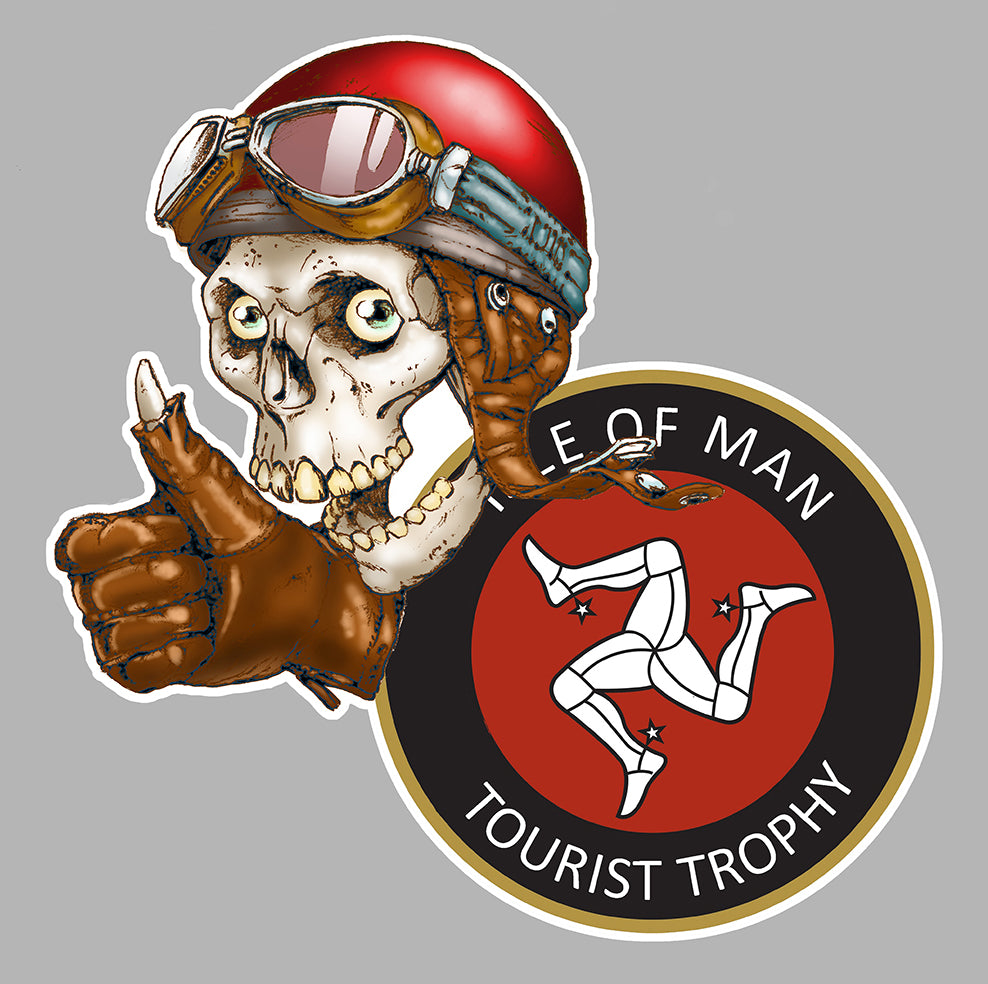 STICKER TT ISLE OF MAN - IA050G