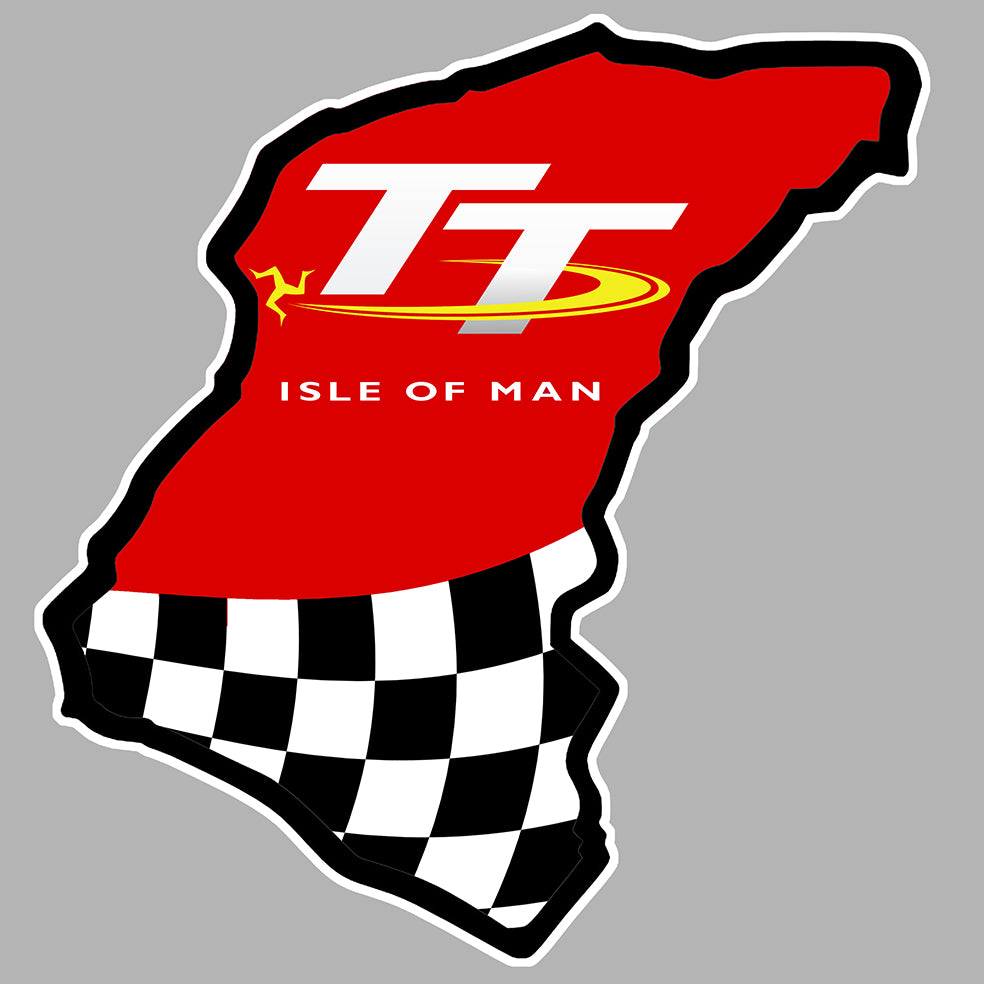 STICKER TT ISLE OF MAN - IA070