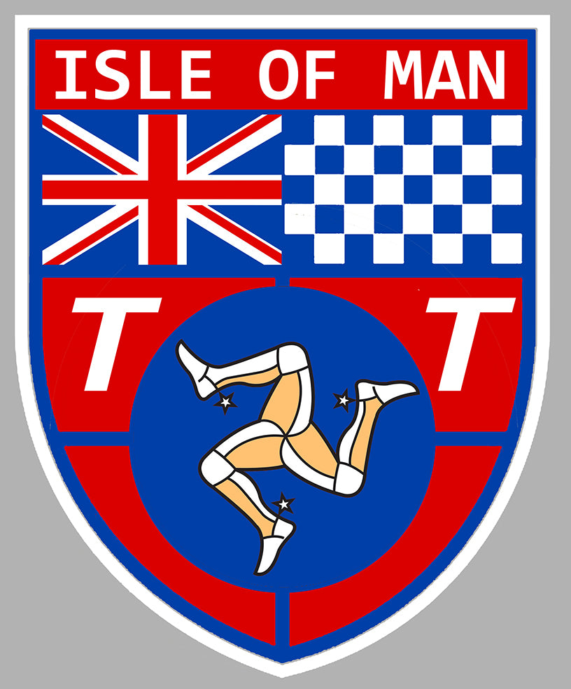 STICKER TT ISLE OF MAN - IA071