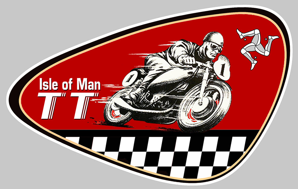 STICKER TT ISLE OF MAN - IA078