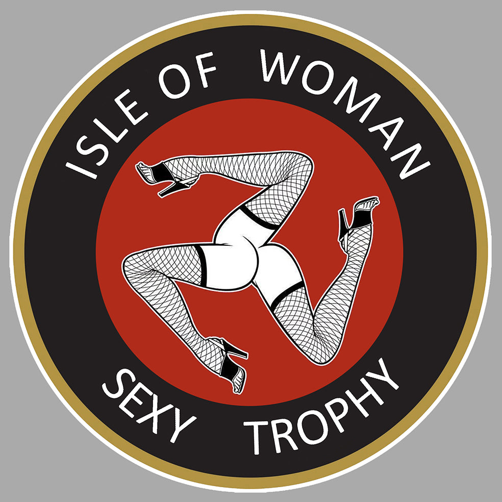 STICKER TT ISLE OF WOMAN SEXY - IA094
