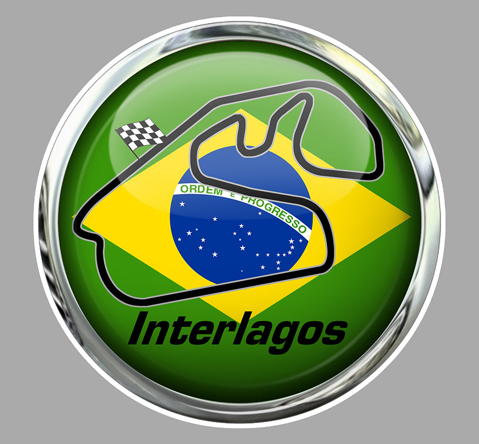 STICKER CIRCUIT INTERLAGOS - IA097