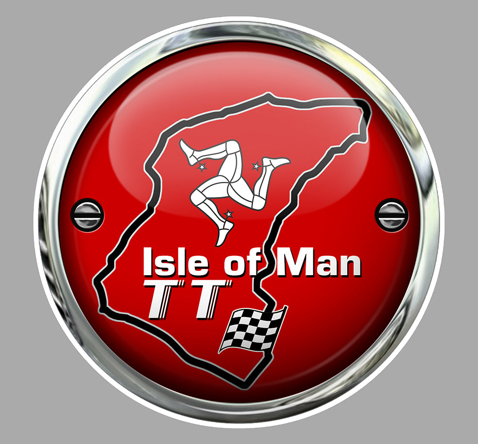 STICKER TT ISLE OF MAN - IA099