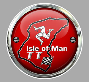 STICKER TT ISLE OF MAN - IA099