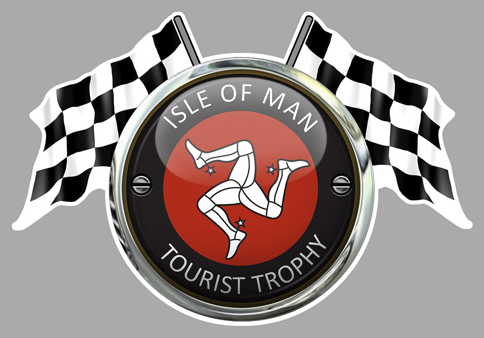 STICKER TT ISLE OF MAN - IA122