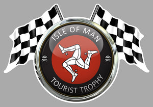 STICKER TT ISLE OF MAN - IA122