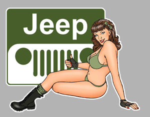 Sticker Jeep JA026 – Adesivo autoadesivo
