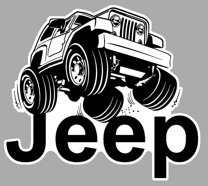 Sticker Jeep JA076 – Adesivo adesivo