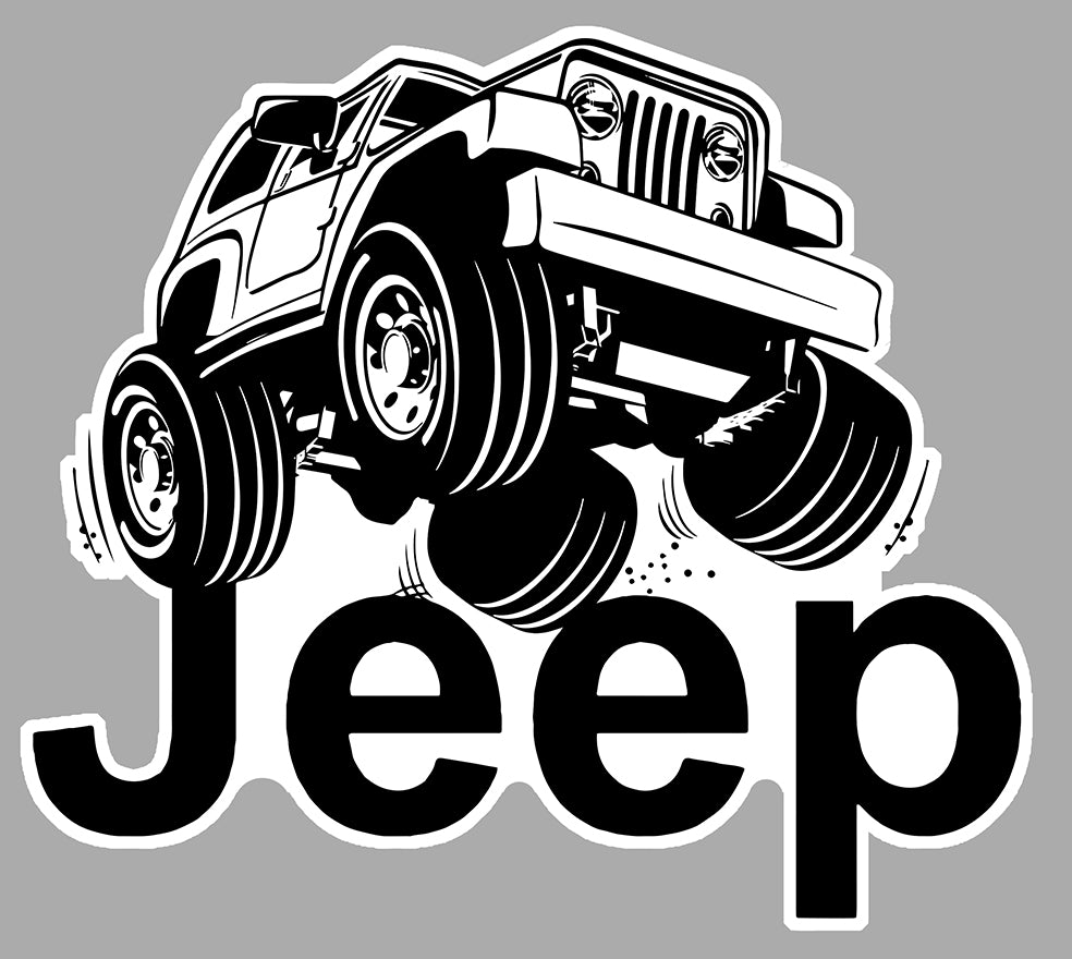 STICKER JEEP - JA076