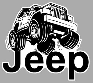STICKER JEEP - JA076