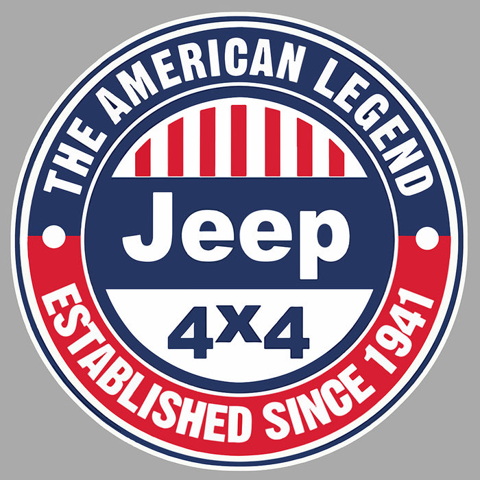 Sticker Jeep JA081 – Adesivo autoadesivo
