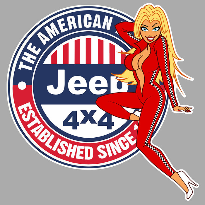 Sticker Jeep JA083 – Adesivo autoadesivo