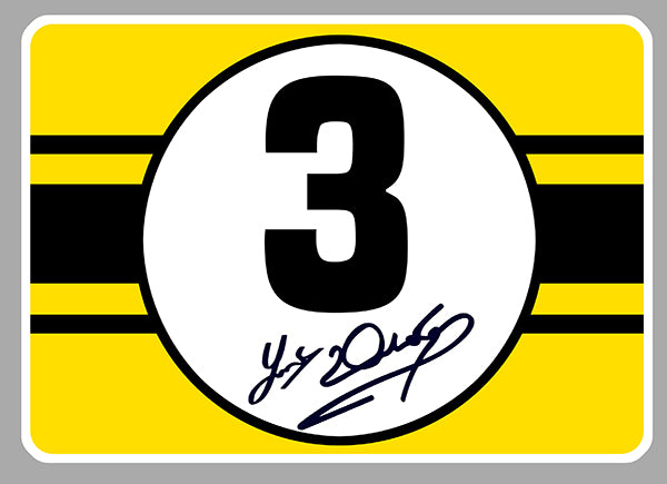 STICKER CONTINENTAL CIRCUS JOEY DUNLOP TT - JA085