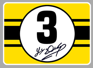 STICKER CONTINENTAL CIRCUS JOEY DUNLOP TT - JA085