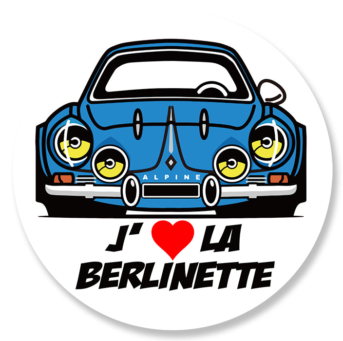 STICKER ALPINE A110 - JA096