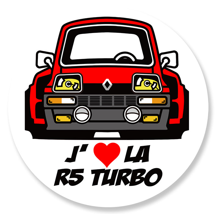 STICKER RENAULT 5 TURBO - JA100