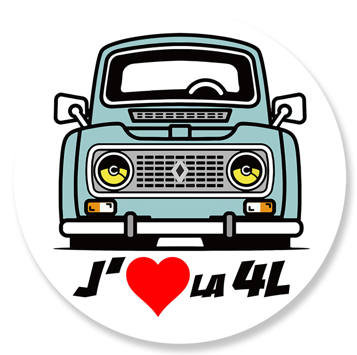 STICKER RENAULT 4L - JA101