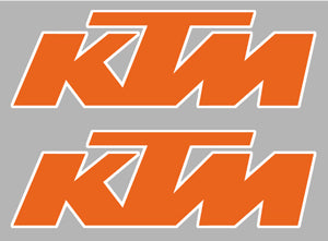 2 X STICKER KTM - KA036