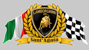 Sticker Lamborghini LA019 – Autocollant adhésif