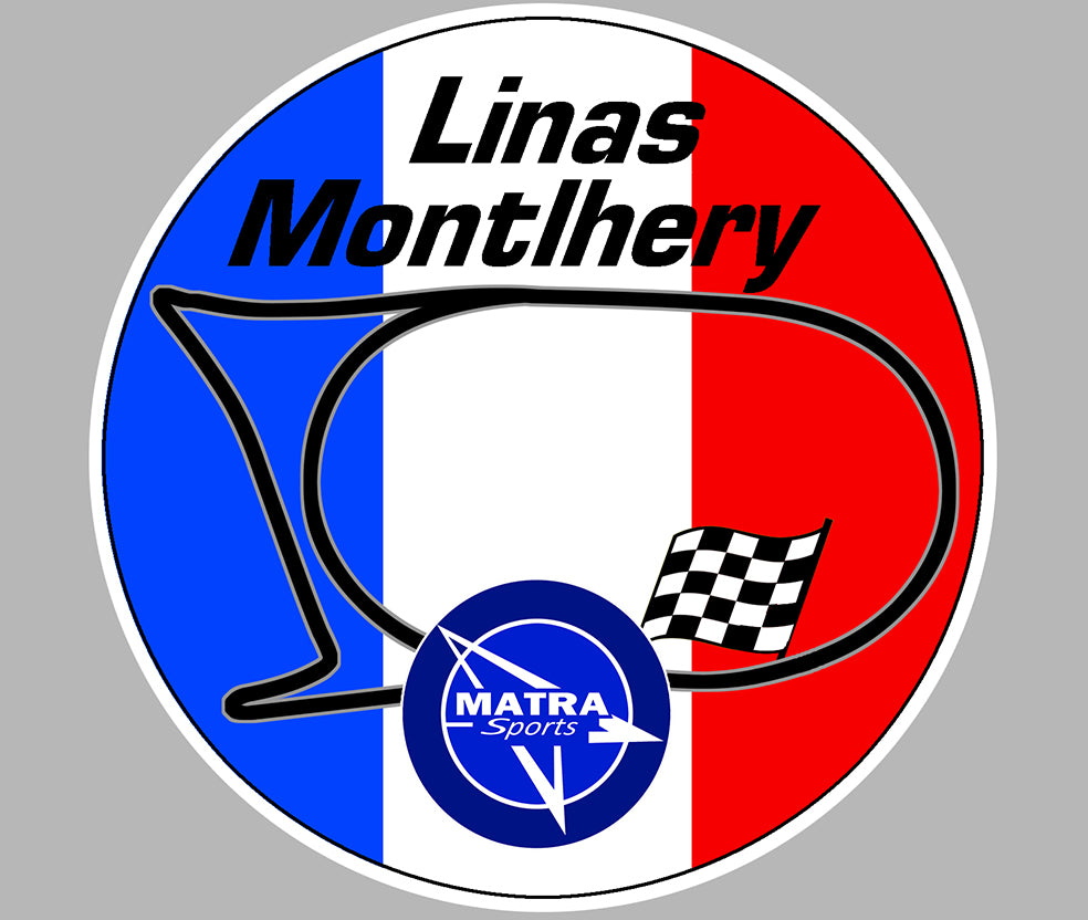 STICKER CIRCUIT LINAS MONTHLERY - LA058
