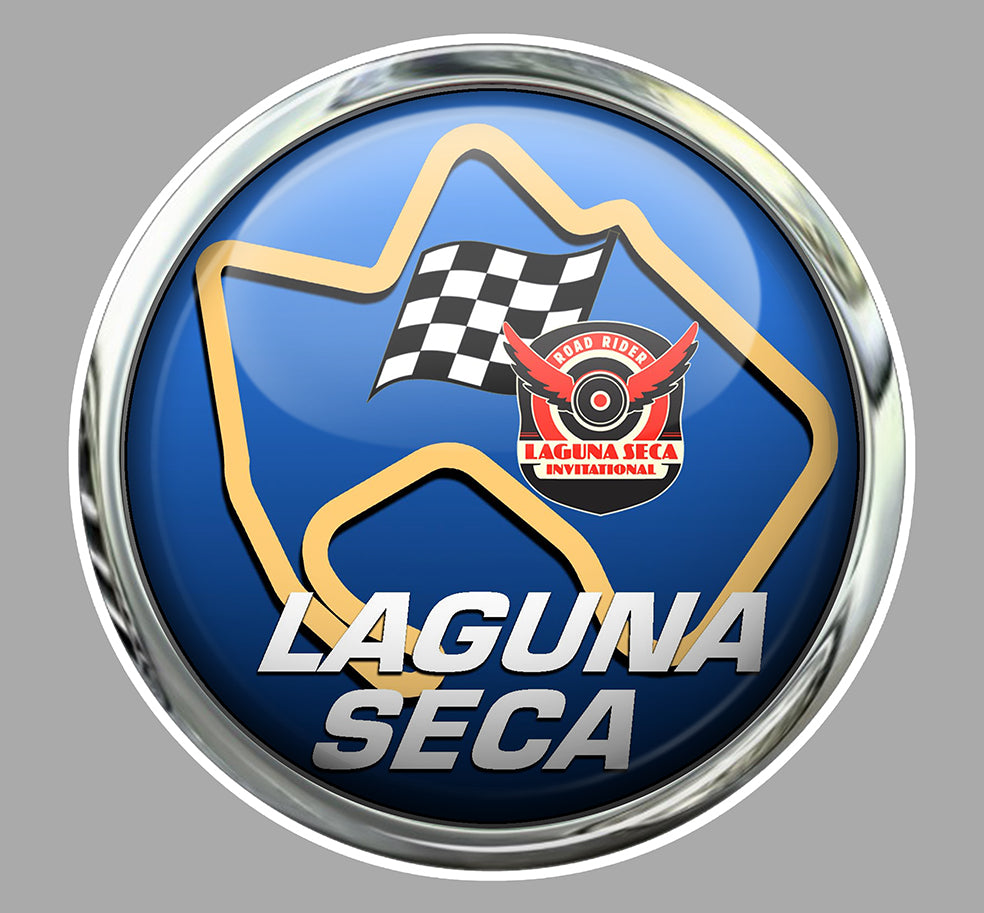 STICKER CIRCUIT LAGUNA SECA MONTEREY - LA081