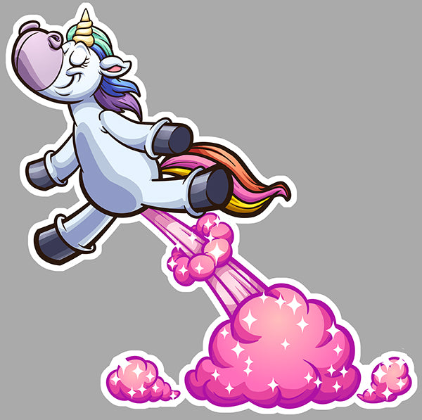 STICKER LICORNE POWER - LA202