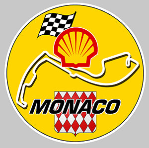 STICKER CIRCUIT MONACO - MA013