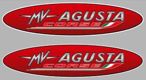 2 X STICKER MV AGUSTA - MA087