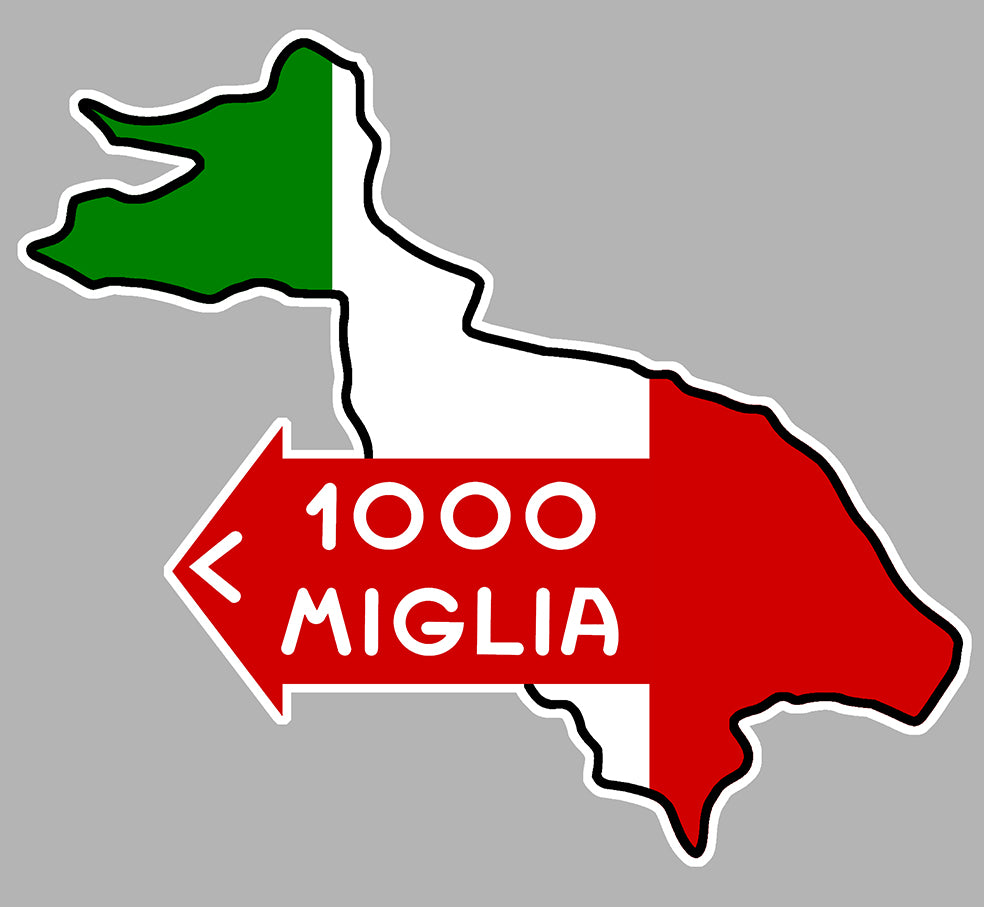 STICKER CIRCUIT 1000 MIGLIA - MA180