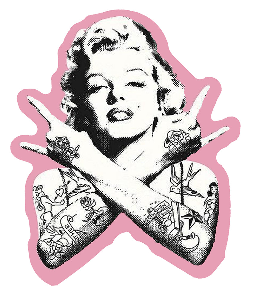 STICKER MARILYN TATOO - MA213
