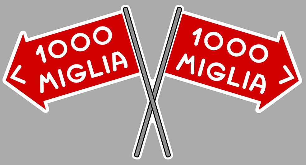 STICKER CIRCUIT 1000 MIGLIA - MB047